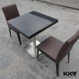 Custom Made Artificial Marble Solid Surface Restaurant Dining Table