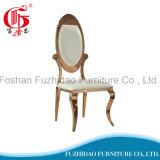 High Class Hotel Furniture Outdoor Stainless Steel Royal Wedding Chairs