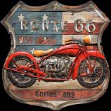 China Manufacturer Acrylic Painting Wall Art for Rout 66 Motor