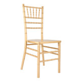 Solid Wood Gold Colour Chiavari Chair for Wedding and Event