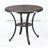 Antique Metal Pattern Cafe Restaurant Table for Outdoor (SP-AT386)