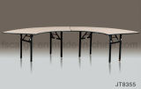Melamine Table Top Moon Design Banquet Table for Hotel Hall Used (JT8355)