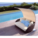 Supplier of UV-Resistant Rattan Pool Sofa Outdoor Furniture (CL-1019)