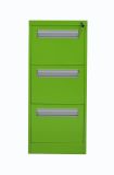 Plastic Handle Vertical 3 Drawer File Storage Cabinet