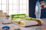The Most Popular Modern Design Children Leather & Fabric Bed (HC002)