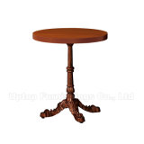 Antique Style Delicacy Wooden Round Cafe Table (SP-RT459)