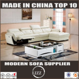 Australia Most Popular Leather Living Room Sofa with L Shape