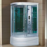 1200mm Sector Steam Sauna with Bathtub and Shower (AT-G1285AF)