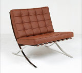 Barcelona Chair / Modern Classic Furniture / Replica Designer Sofa / MID Century Leather Armchair