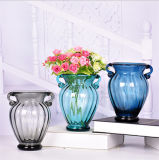 Good Decoration Glass Craft Glass Vase/Flower Vase in Home Application