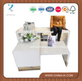 Wood and Metal Promotion Display Table for Retail Show