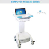 Hospital Monitor Computer ABS Trolley