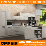 Oppein Italy Design Transitional Natural Ash Solid Wood Kitchen Cabinet (OP14-106)