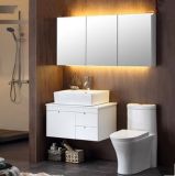 Wall Mounted White Waterproof Bathroom Cabinet