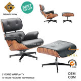 Eames Design Swivel Leather Lounge Chair (GV-EA670)