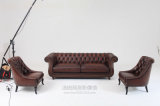 Top Quality Brown Color Chesterfield Sofa