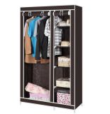 Clothes Closet Portable Wardrobe Storage Organizer with Shelves, Various Color