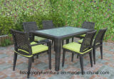 2018 New Design Outdoor Rattan Dining Table Set