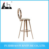 Gold Steel High Bar Chair with High Quality