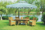 Wicker Patio Garden Outdoor Furniture Chair and Table Bg-011