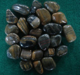 Size2.5-5cm High Polished Tiger Skin Pebble Stone for Garden Landscaping