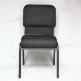 Commercial Furniture Cheap Arm Aluminium Metal Church Chair Yc-G36-01