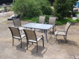 Garden Outdoor Designer Dining Table 6 Chairs Set (FS-1110+FS-5105)