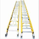 Fiberglass Combination Step Ladder with Rubber Feet