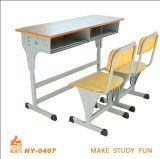 Double Desk and Chair of School Educational Furniture