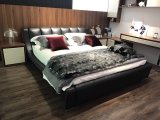 Nordic Furniture Modern Leather Beds for Bedroom