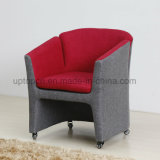 European Style Office Reception Colorful Swivel Fabric Leisure Chair (SP-HC600)