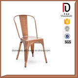 Wholesale Antique High Back Durable Metal Dining Room Chair