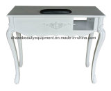 White Color Nail Table for Manicure Use Furniture