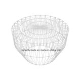Outdoor Furniture Wedding Round Metal Wire Coffee Table