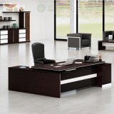 New Design Soild Wood Office Executive Desk with Fsc Forest Certified Approved by SGS