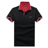 Customized Men Casual Pique Short Sleeves Polo Shirt Breathable Top Polo T Shirt