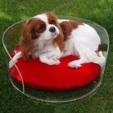 Customized Design Acrylic Cushion Pet Dog Bed