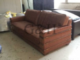 Three Seat Leather Sofa for House Used