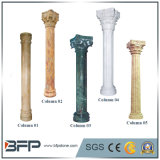 Elegant Polished/ Honed/ Natural Marble and Granite Half Column Pillar