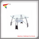 Simple Design Tempered Glass Coffee Table (CT090)