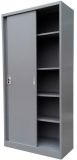 Cold Rolled Steel Metal Sliding Door with Four Adjustable Shelves Office Storage Filing Cupboard/Cabinet