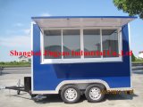 Customized Outdoor Mobile Concession Coffee Vending Cart