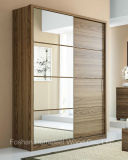Manhattan 2-Sliding Doors Bedroom Wardrobe with Mirror (HF-H5E7UI)