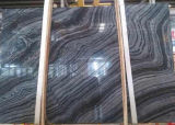 China Black Wooden Marble Stone/Covering/Flooring/Paving/Tiles/Slabs/Marble