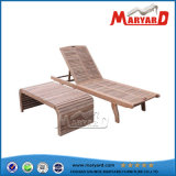 Teak Sun Lounger with Side Table