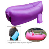 Outdoor Inflatable Lounger Convenient Nylon Fabric Beach Couch Sofa with Compression Air Bag