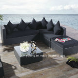 Foshan New Design Commercial Corner Rattan Sofa Using Outdoor or Garden (YT255)