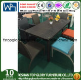Hot Sale Rattan Wicker Dining Table Chair Set Outdoor Furniture