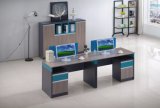 2 Seat Combination Melamine fashion Modren Durable Office Table