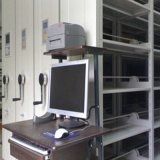 Smart Archives Mobile Shelving/Metal Movable Compact Mobile Filing Cabinet /Shelf